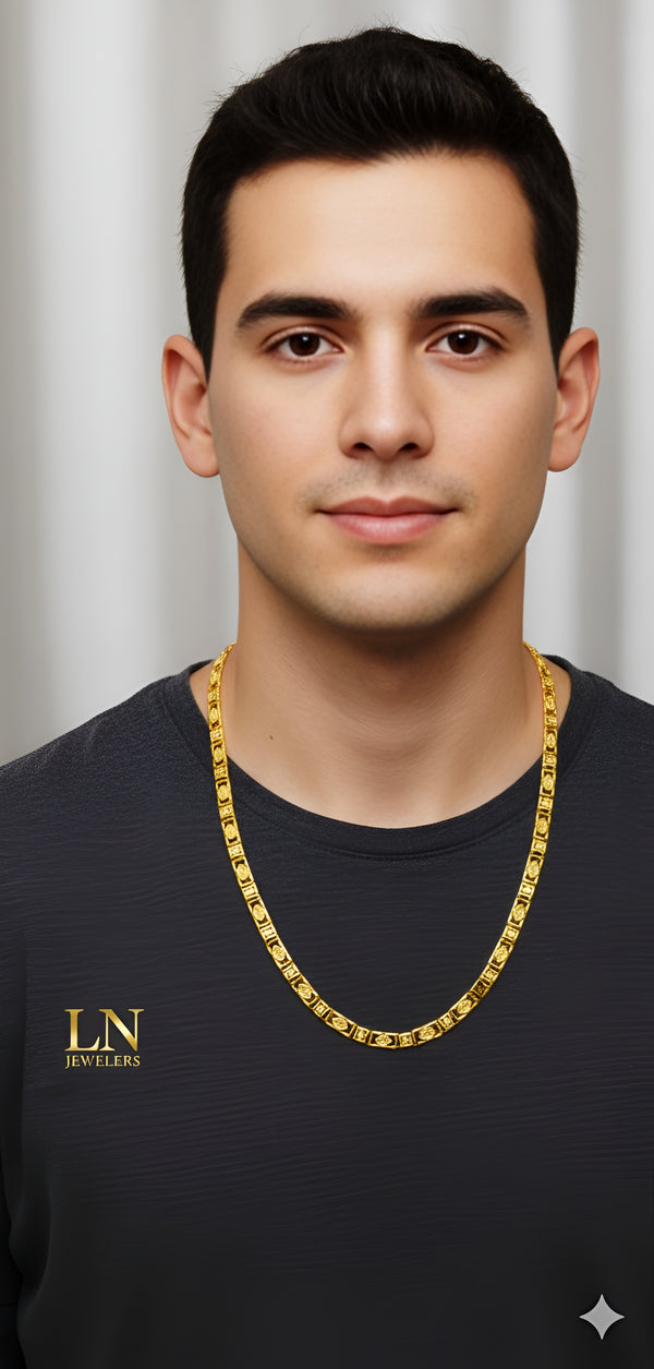 1GM GOLD GENTS CHAIN