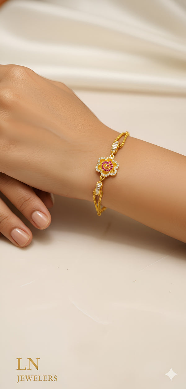 1GM GOLD LADIES BRACELET