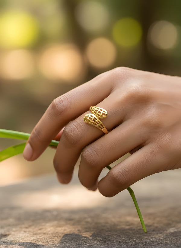 1GM GOLD LADIES RING