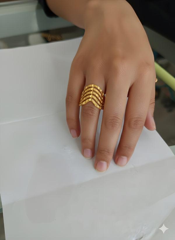 1GM GOLD LADIES RING