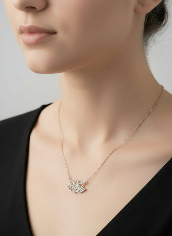 PENDENT SET ROSE GOLD