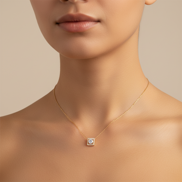 PENDENT SET ROSE GOLD
