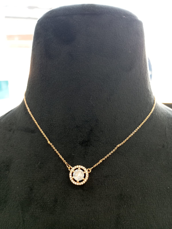 PENDENT SET ROSE GOLD