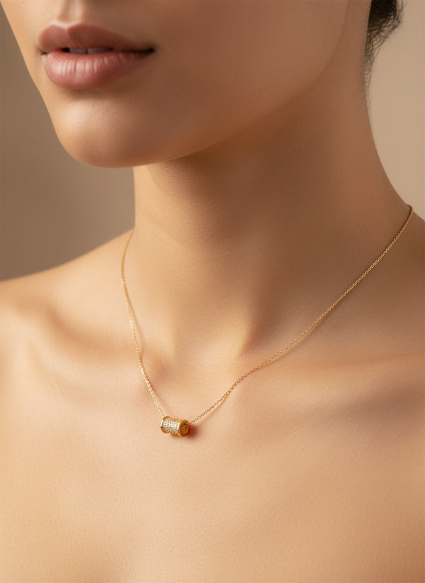 PENDENT SET ROSE GOLD
