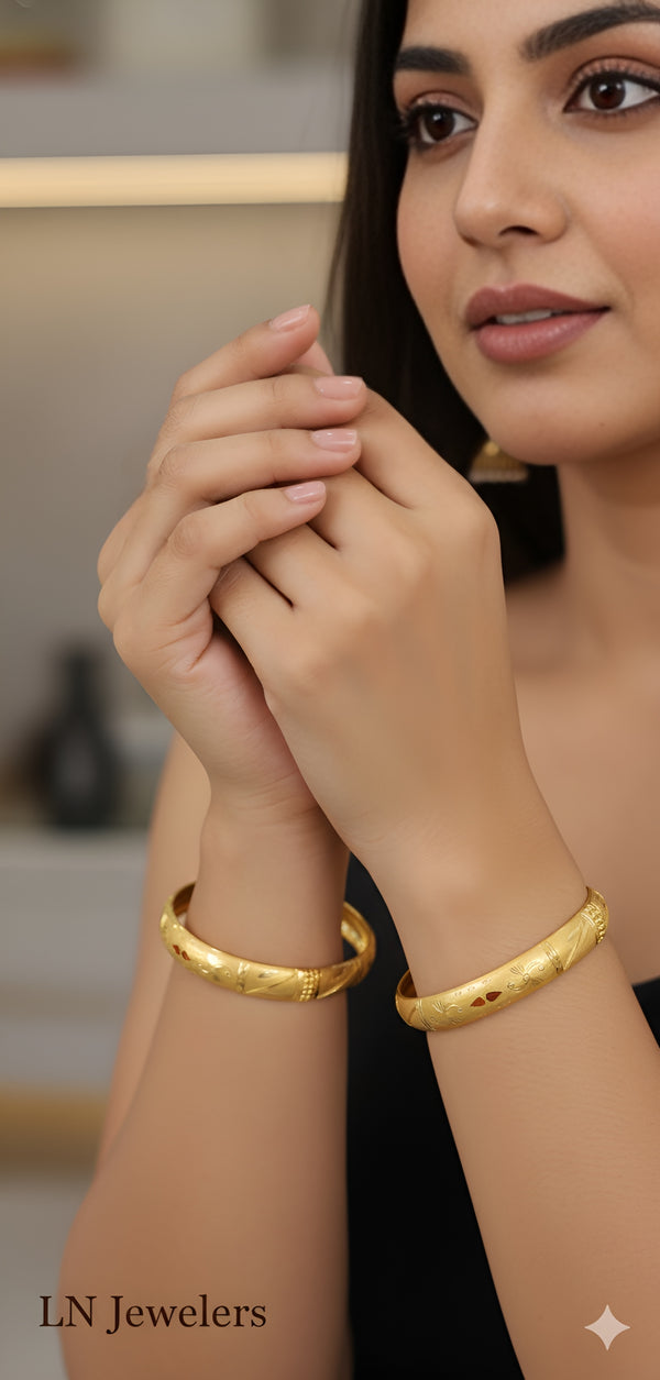 1GM GOLD BANGLE