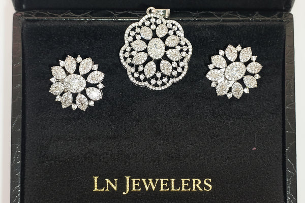 Pendent with Earrings