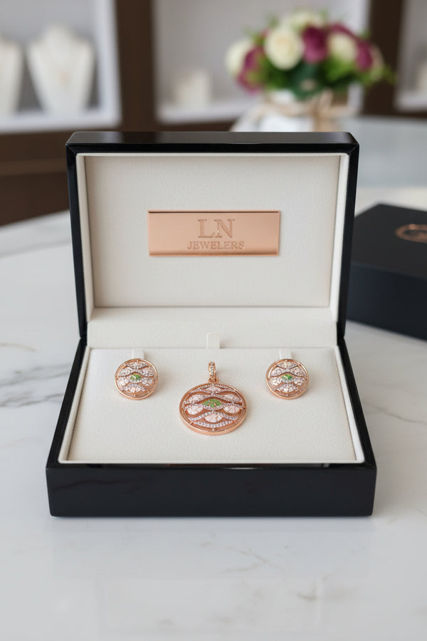 Pendent with Earrings