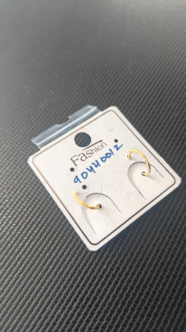 1GM GOLD EAR HOOPS