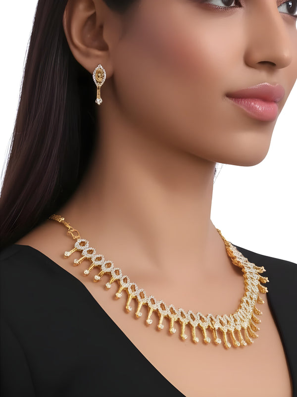 Radiant Droplet Necklace