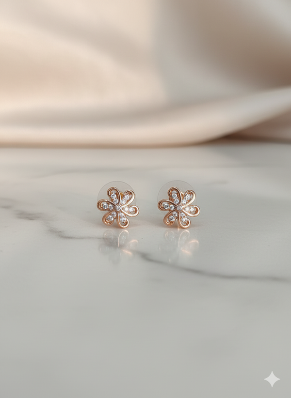 Rose gold Polish Earring