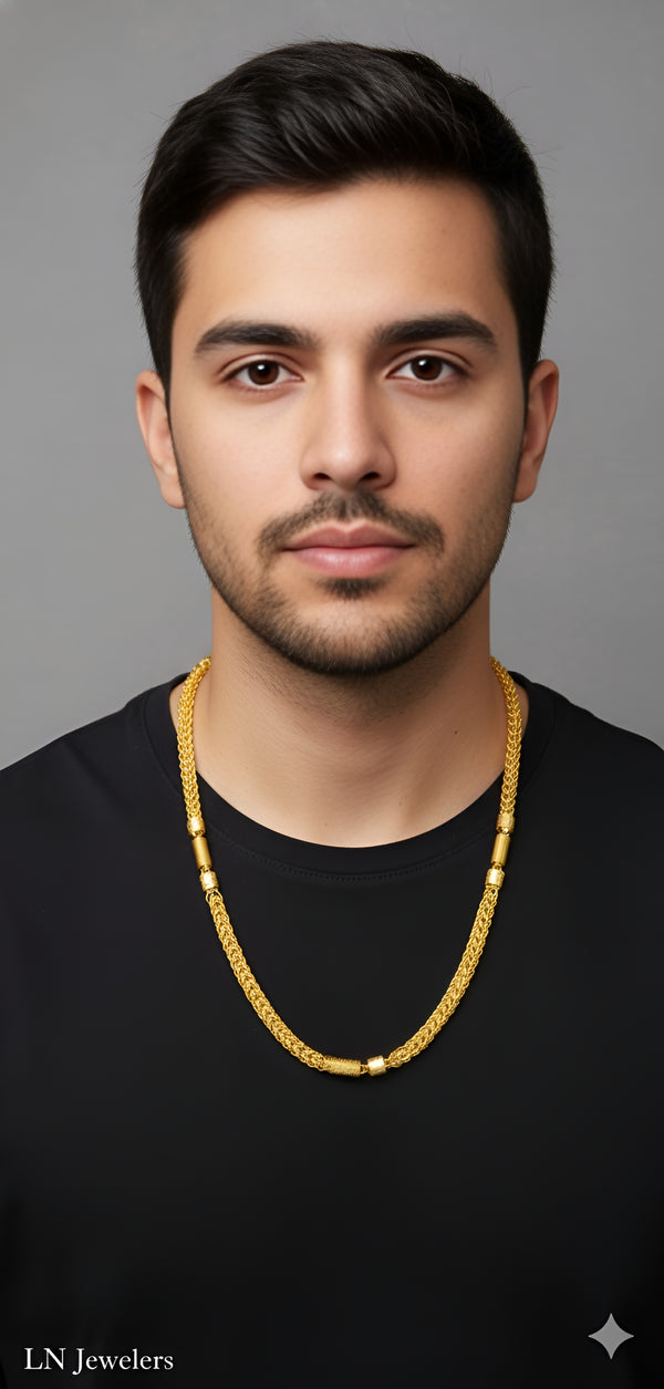 1GM GOLD GENTS CHAIN