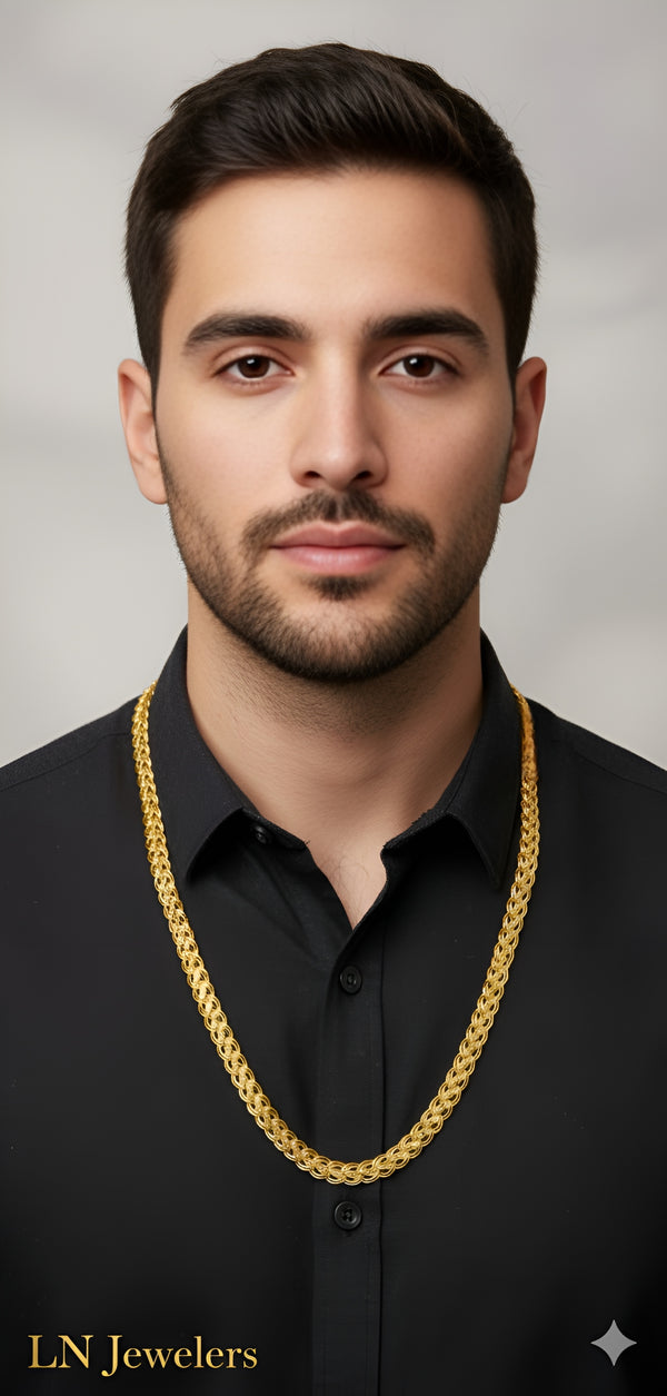 1GM GOLD GENTS CHAIN