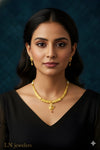 1GM GOLD SHORT NECKLACE