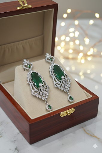 Elegant Drop AD Earrings