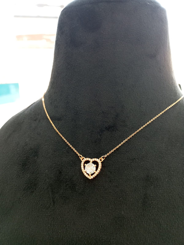 PENDENT SET ROSE GOLD